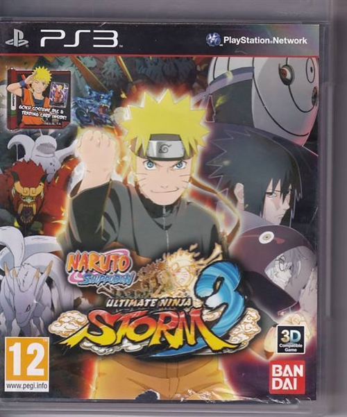  Naruto Shippuden Ultimate Ninja Storm 3 - PS3 (B Grade) (Genbrug)